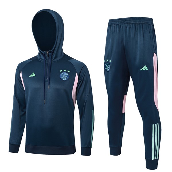 Sudadera Con Capucha Ajax 2024 Azul